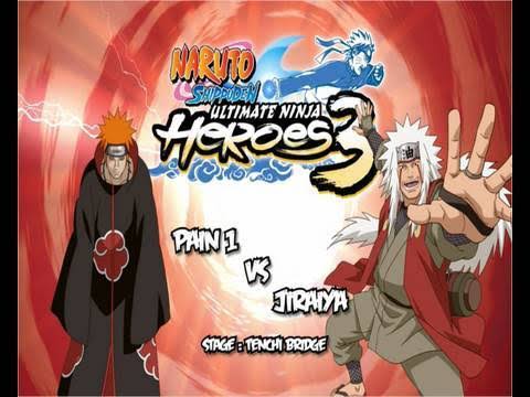 Naruto Shippuden Ultimate Ninja Heroes 3 PPSSPP